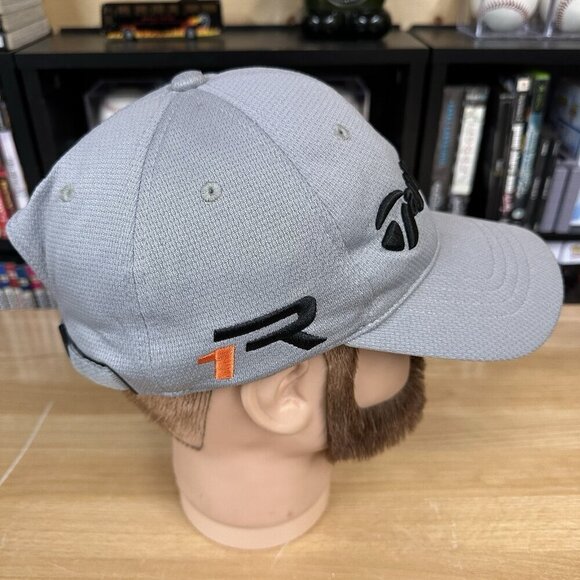 TaylorMade Lethal RBZ Rocket Bladez R1 Golf Hat Gray Adjustable - Picture 3 of 5